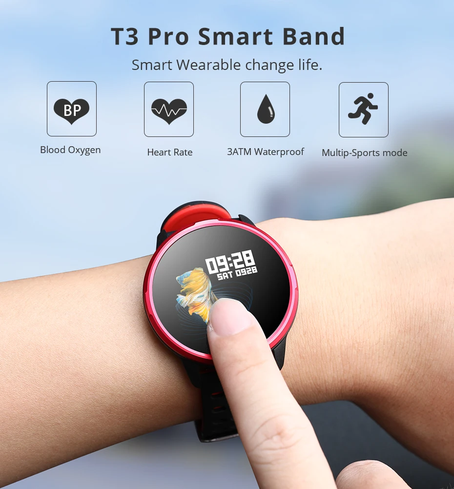 t3 pro smartband
