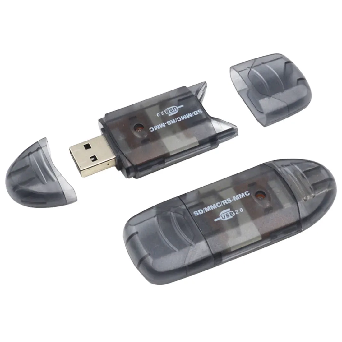 1 USB 2,0 мульти карта памяти ридер адаптер разъем для Micro SD MMC SDHC TF M2 карта памяти MS Duo RS-MMC