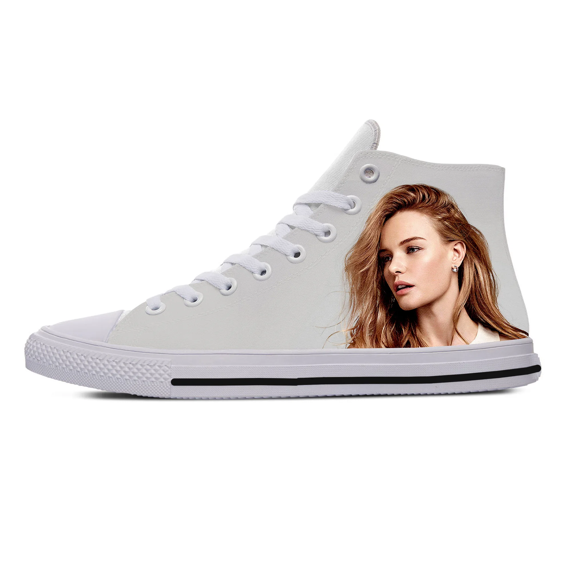 

2019 hot fashion 3D Kate Bosworth High Sneakers for men/women high quality 3D printing handiness casual shoes