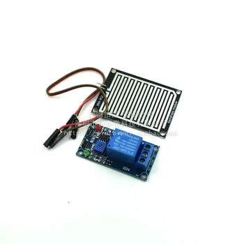 

12V raindrop controller relay module foliar humidity waterless switch rainwater sensor