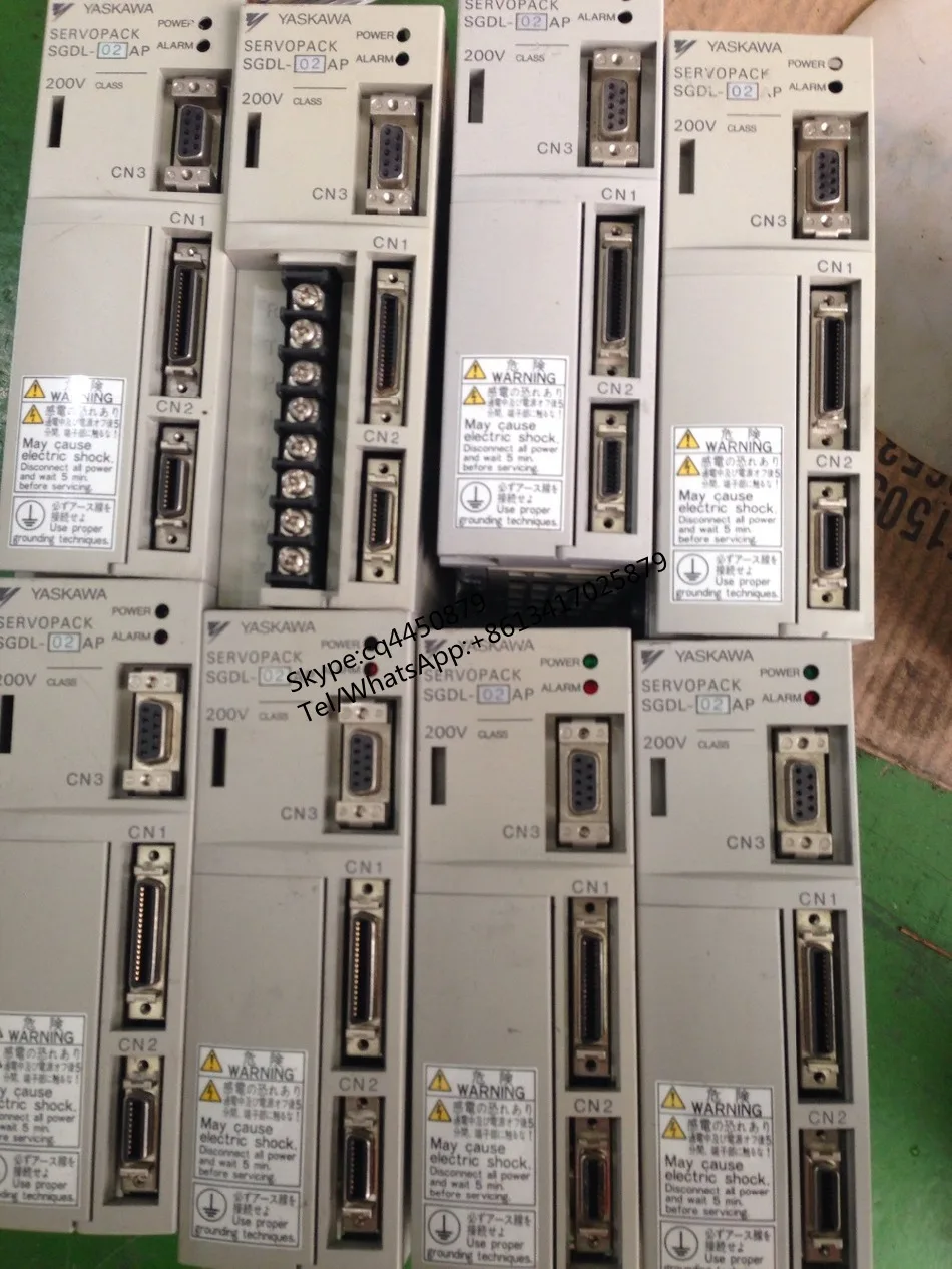 

USED 100% TESTED SGDL-02AP SGDL-02AP AC SERVO DRIVE SGDL-02AP SERVO DRIVER SGDL-02AP