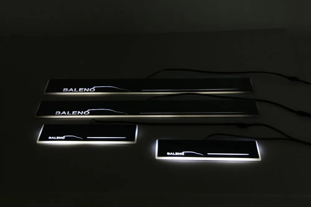 Qirun acrylic led moving door scuff 
