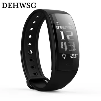 

DEHWSG QS90 smart bracelet men women outdoor activity fitness GPS tracker heart rate sport sleep monitor reminder smart watch