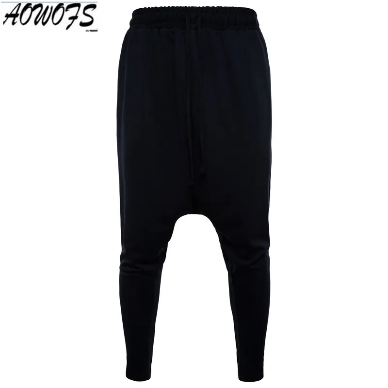 2018MenCottoncrossPantsLowcrotchSlacksSweatpantsmenHeapup