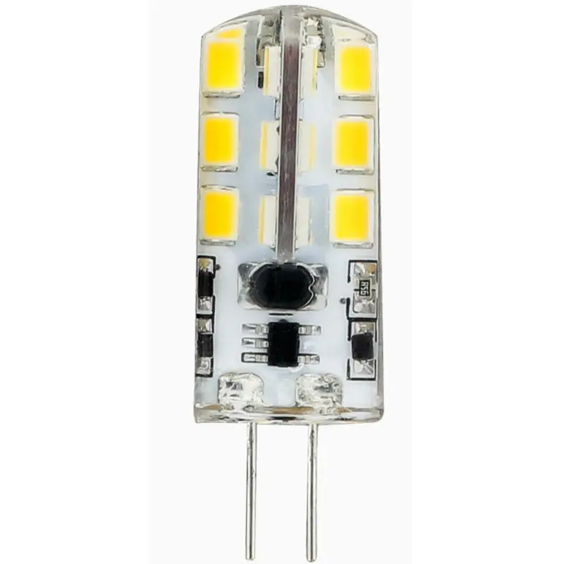 1 упаковка G4 Светодиодная лампа 24 SMD 2835 энергосберегающая 6 Вт AC/DC 12 В 500 560LM
