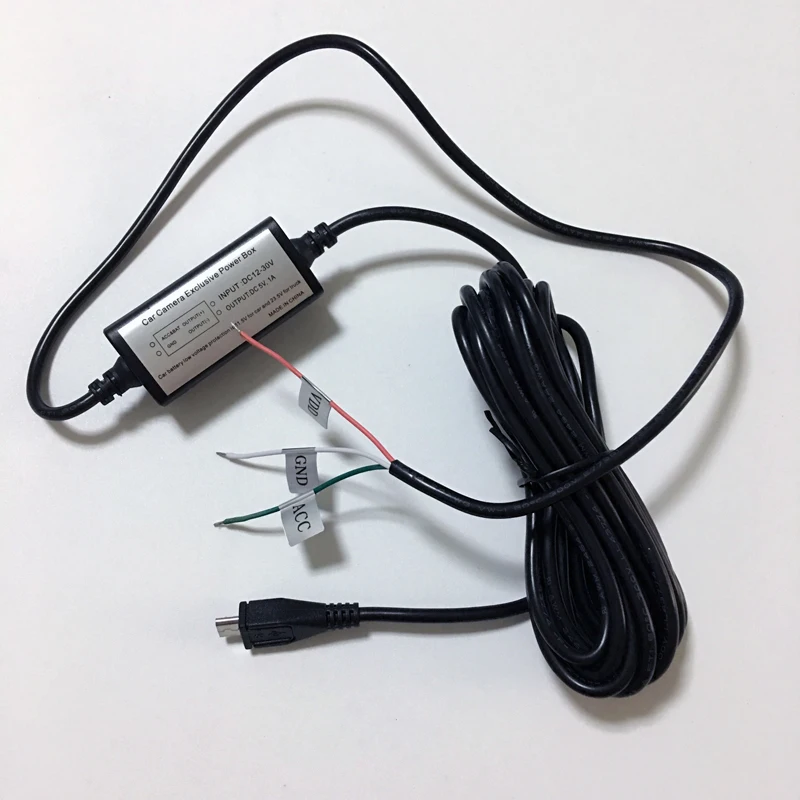 Автомобильный видеорегистратор Conkim с Micro USB 12 в пост. Тока до 5 В|hard wire kit|hard wirehardwire