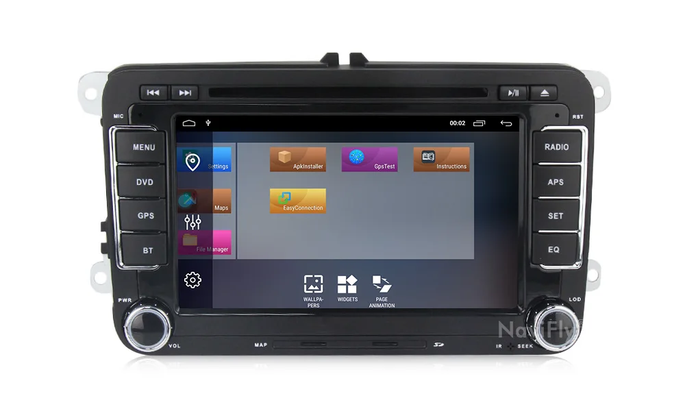 Cheap Navifly Android9.1 RDS 32G ROM 2G RAM Car Multimedia player for Volkswagen passat b7 b6 golf 5 polo tiguan octavia seat audio 15