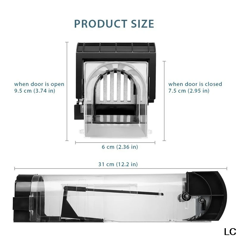Мышь ловушка для мыши клетка инструмент эльф-Блокировка ловушка твердая клетка прочный вредитель отвергать затопление грызунов крыса зажим отпугиватель