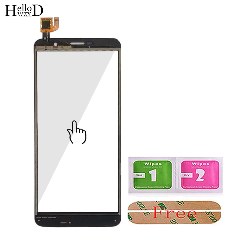 Mobile Touch Screen For HOMTOM S7 Touch Panel Digitizer Front Glass Replacement Tools Adhesive