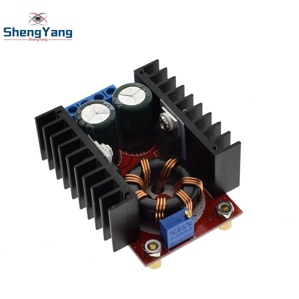 

ShengYang 150W DC-DC Boost Converter 10-32V to 12-35V 6A Step Up Voltage Charger Power