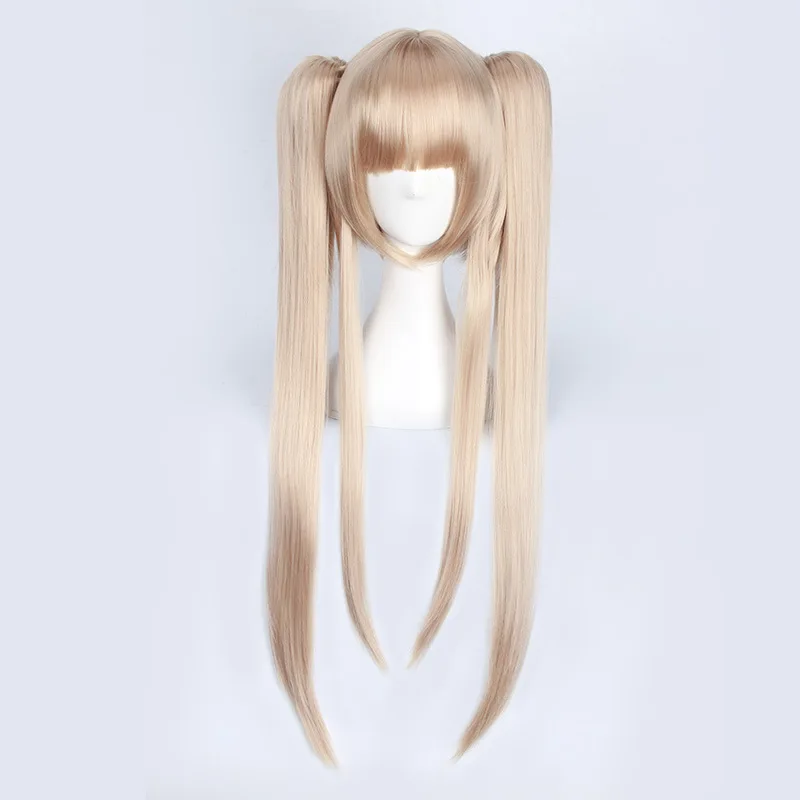Ccutoo 70 см пену желание Kamomebata Норико льняные светлые Длинные Синтетические Косплэй волосы парик Термостойкость костюм парики