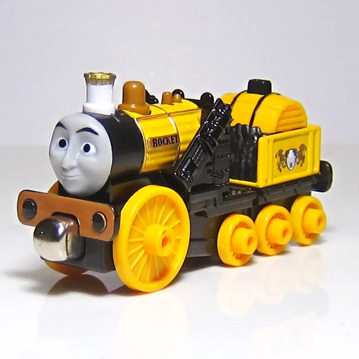 

New version Diecast Magnetic ROCKET STEPHEN The Tank Engine take along train metal children kids toy gift Brio Boys Toys