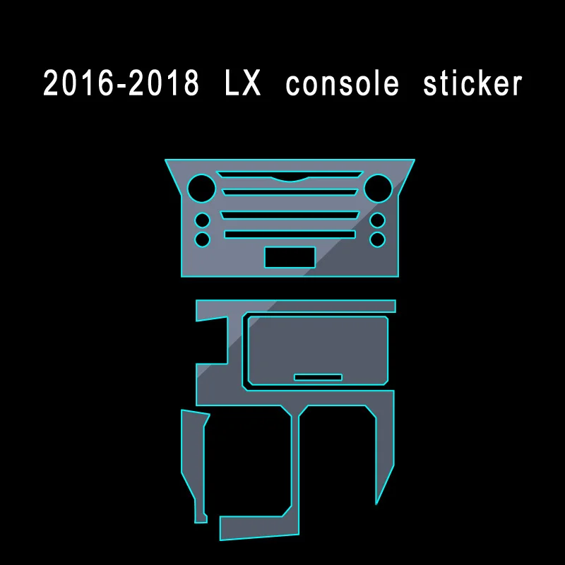 2016-2018--LX--console--sticker