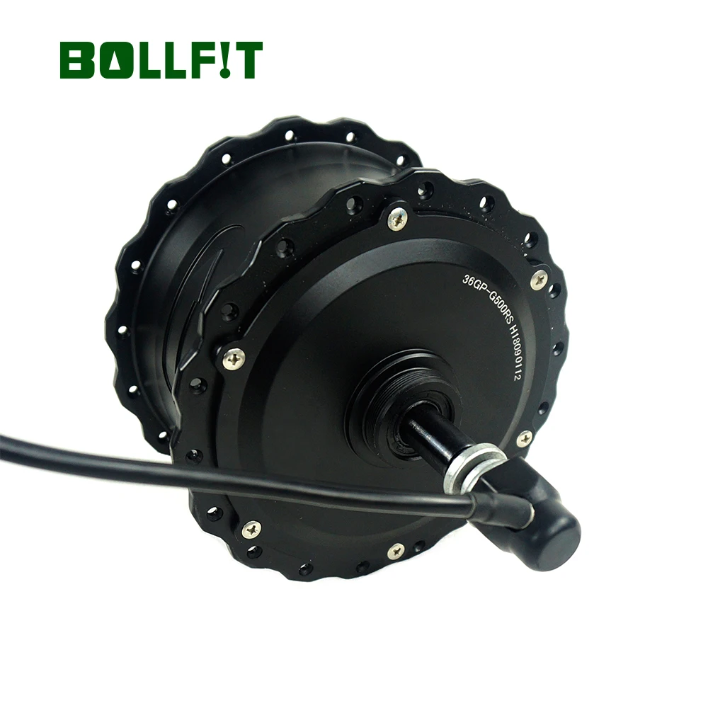 BOLLFIT 48V500W задний вращающийся мотор для снежного велосипеда 35 км/ч зеленый Pedel MXUS Bafang высокоскоростной бесщеточный мотор-ступица Fatbike E-bike