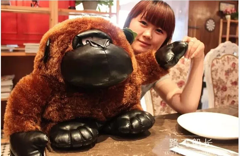 

big size lovely orangutan plush toy Tarzan toy simulation monkey toy gift about 50cm