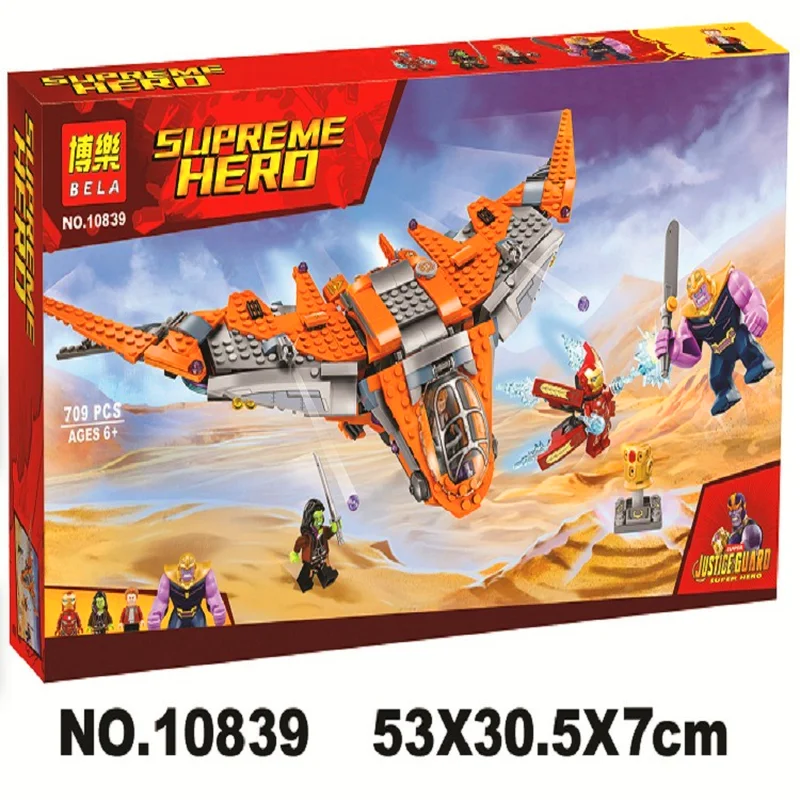 Продажа Совместимые с Legoinglys Супер Герои танос конечная битва marvel fit Мстители бесконечные войны строительные блоки кирпичи игрушки