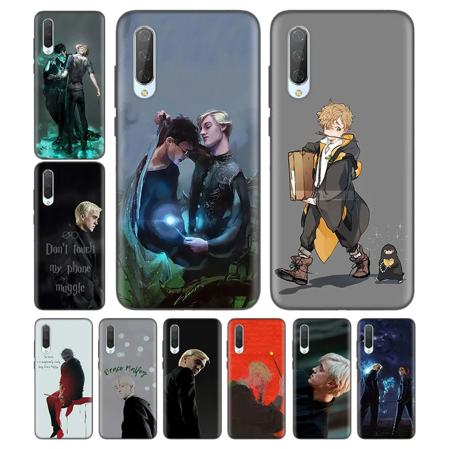 

Silicone Phone Case For Xiaomi Redmi Note 7 7A 7S 6 6A 5 K20 Mi A1 A2 8 9T CC9 CC9E Lite Pro F1 Cover Housing Shell Draco Malfoy