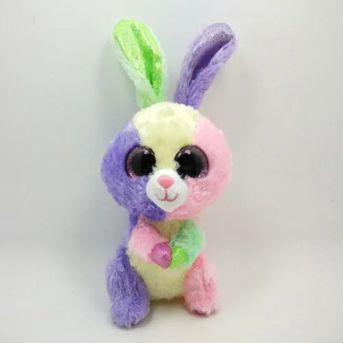 Ty Plush Animal Beanie Boos Big Eyes Rabbit Holiday Christmas Gift Stuffed Animals Toys font b