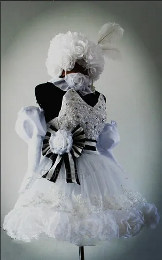 

Anime Kuroshitsuji Black Butler Book Of Circus Doll Lolita Dress Cosplay Costume Any Size Custom Made