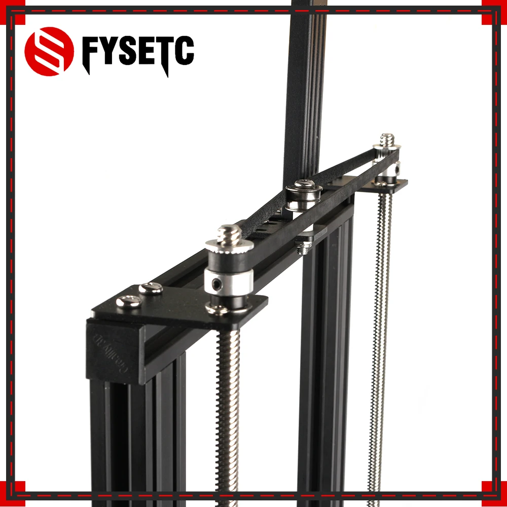 Najtaniej Część drukarki 3D podwójny zestaw do aktualizacji osi Z podwójny zestaw kół pasowych Z dla Creality Ender 3 drukarka 3D pojedynczy silnik podwójna oś Z.