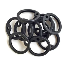 Резиновый чехол для собаки, круглый чехол для стирания, черный цвет, защита от шума, цена, 5 шт