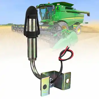 

Amber Rotating Flashing Beacon Mount Flexible DIN Pole Tractor Mounting Light