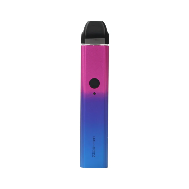 Iris Purple UWELL Caliburn Pod Системы комплект 520 мА/ч, Батарея 11 Вт испаритель 2 мл картридж Топ-заполнения электронных сигарет Vape ручка вейпер - Цвет: Iris Purple