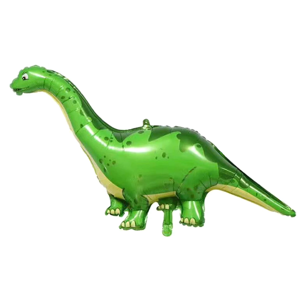 Cute  Forest Dinosaur Foil Balloons Children Party Kids Toy, Easy To Charge And Discharge Gas