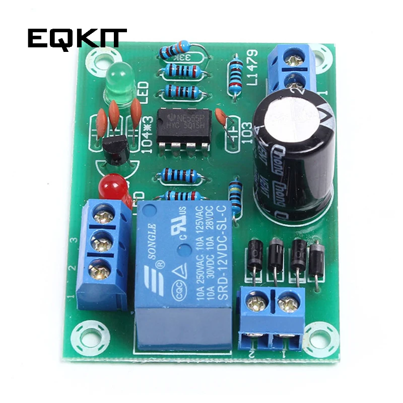 

9-12V Water Liquid Level Controller Sensor Module Drainage Protect Controlling Circuit Board