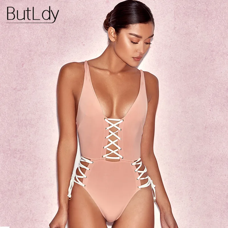Lace Up Bandage Strap Bodysuit Women Sexy Off Shoulder Backless Body Suits Short Jumpsuit Rompers Summer Overalls Playsuit 2017 Body : image Lace Up Bandage Strap Bodysuit Women Sexy Off Shoulder Backless Body Suits Short Jumpsuit Rompers Summer Overalls Playsuit 2017 Body