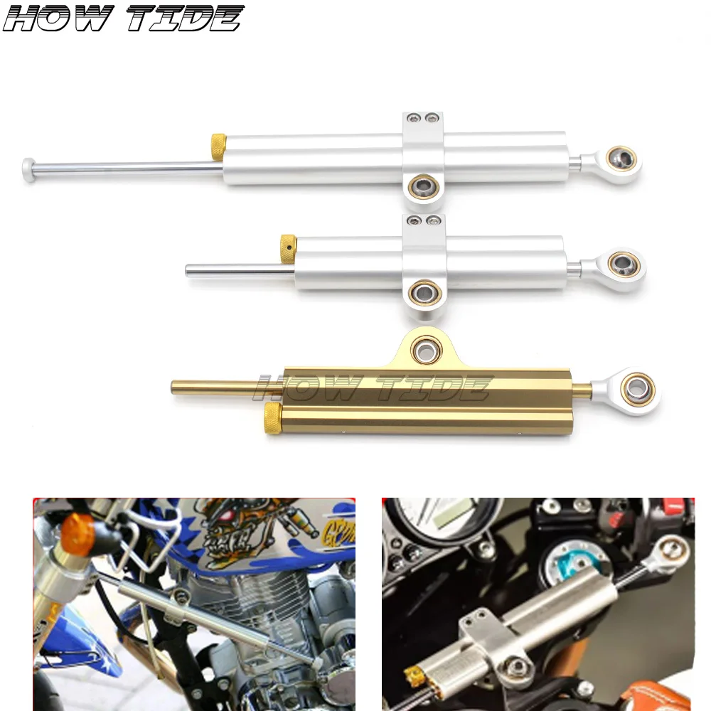 

Motorcycle cnc Universal For Stabilizer Damper Complete Steering Mounting Bracket For ninja 250 EX300 Kawasaki Z1000 Z750