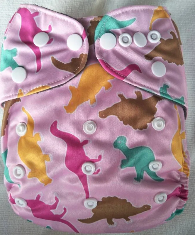 

Bamboo Diapers Reusable Washable Cloth Diapers One Siz Pocket Nappies + Bamboo Insert Free Shipping