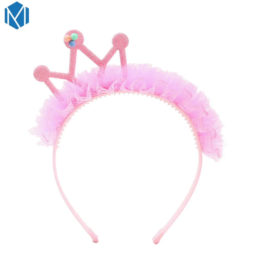 

MISM 2019 New Fashion Hair Band for Kids Cat Rainbow Ear Bowknot Lace Headband Girls Bezel Hair Hoop Party Cute Hair Accessories