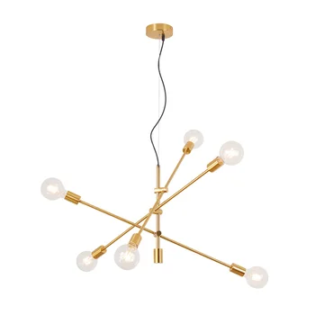 

Nordic post modern Pendant lights living room bedroom droplight Iron art hanging lamp light round glass LED lighting fixture