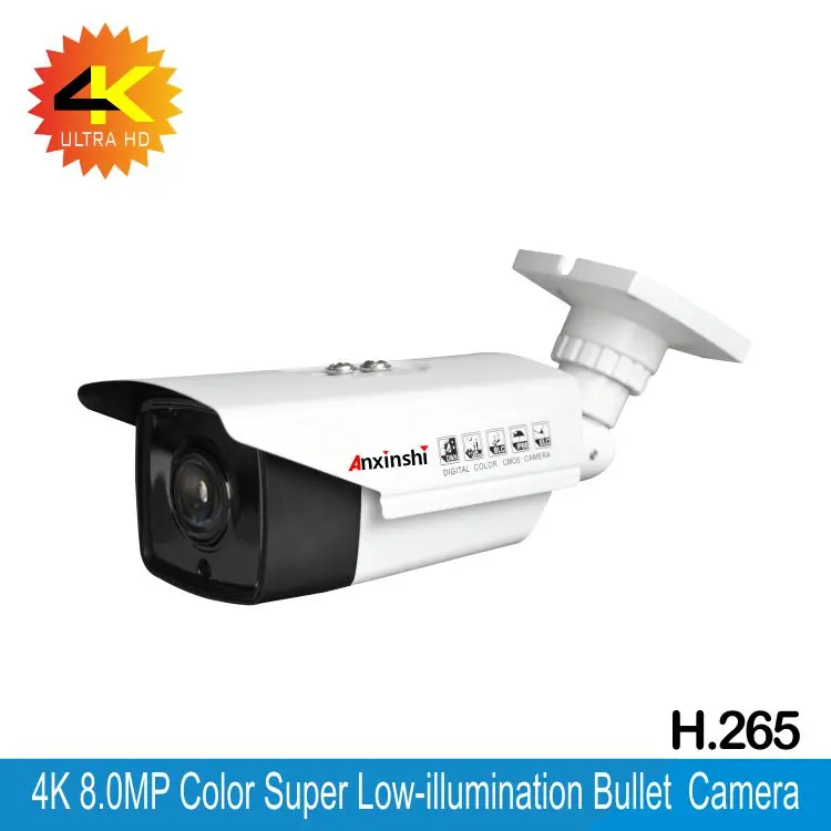 Недорогая камера видеонаблюдения iMX274 8 Мп датчик Sony Onvif IP 4K p2p 120 м 12 МП H.265 +|onvif ip|ip