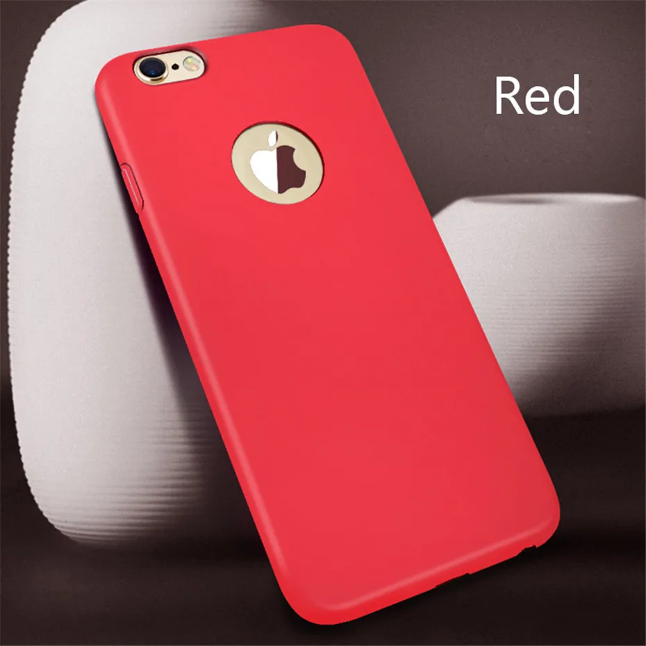 Phone Cases For iphone 7 6 6s Case 5s se 8 Soft Silicone Candy Cover Ultra Thin Protective Case For iPhone X 10 8 7 Plus Capa on (14)
