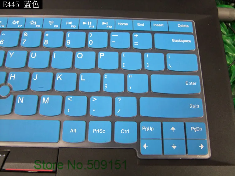 Color : Candyblue waschbar DJNCIA Flexible Laptop-Tastatur Abdeckungs-Schutz for Lenovo ThinkPad T480 E485 T475 E475 E470 T480 T470s T470 E431 T440p T430 T470 E480 E445 E450 Staub Anti-schmutzig