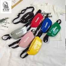 Лазерные поясные сумки для детей, для новорожденных девочек с надписью, кошелек для монет, забавная сумка, мини детские сумки через плечо, женские сумки на пояс, сумка на пояс