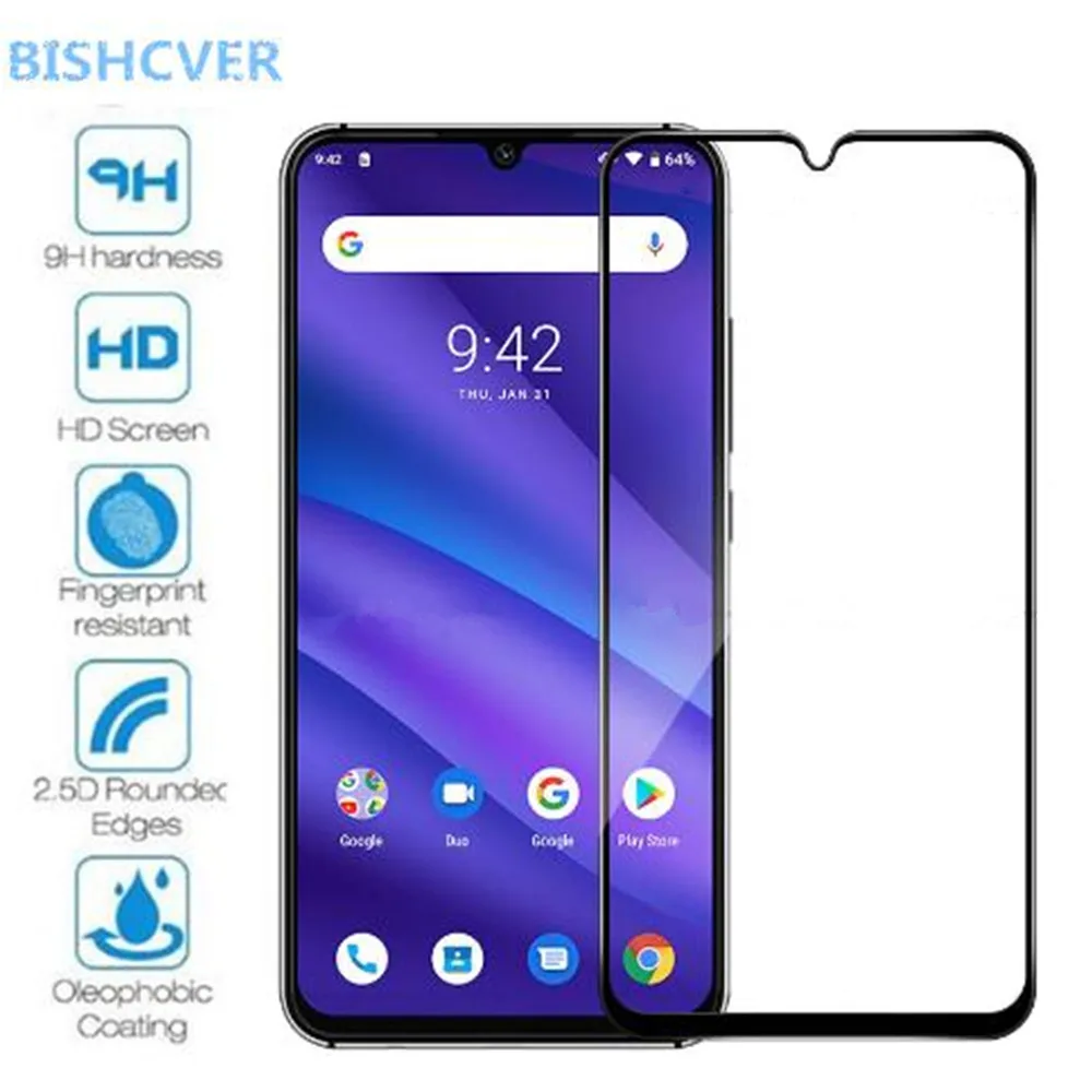 

100PCS Full Cover Screen Protector For Umidigi Umi A5 Pro Tempered Glass On The For Umidigi Umi A5 Pro Protective Glass Film