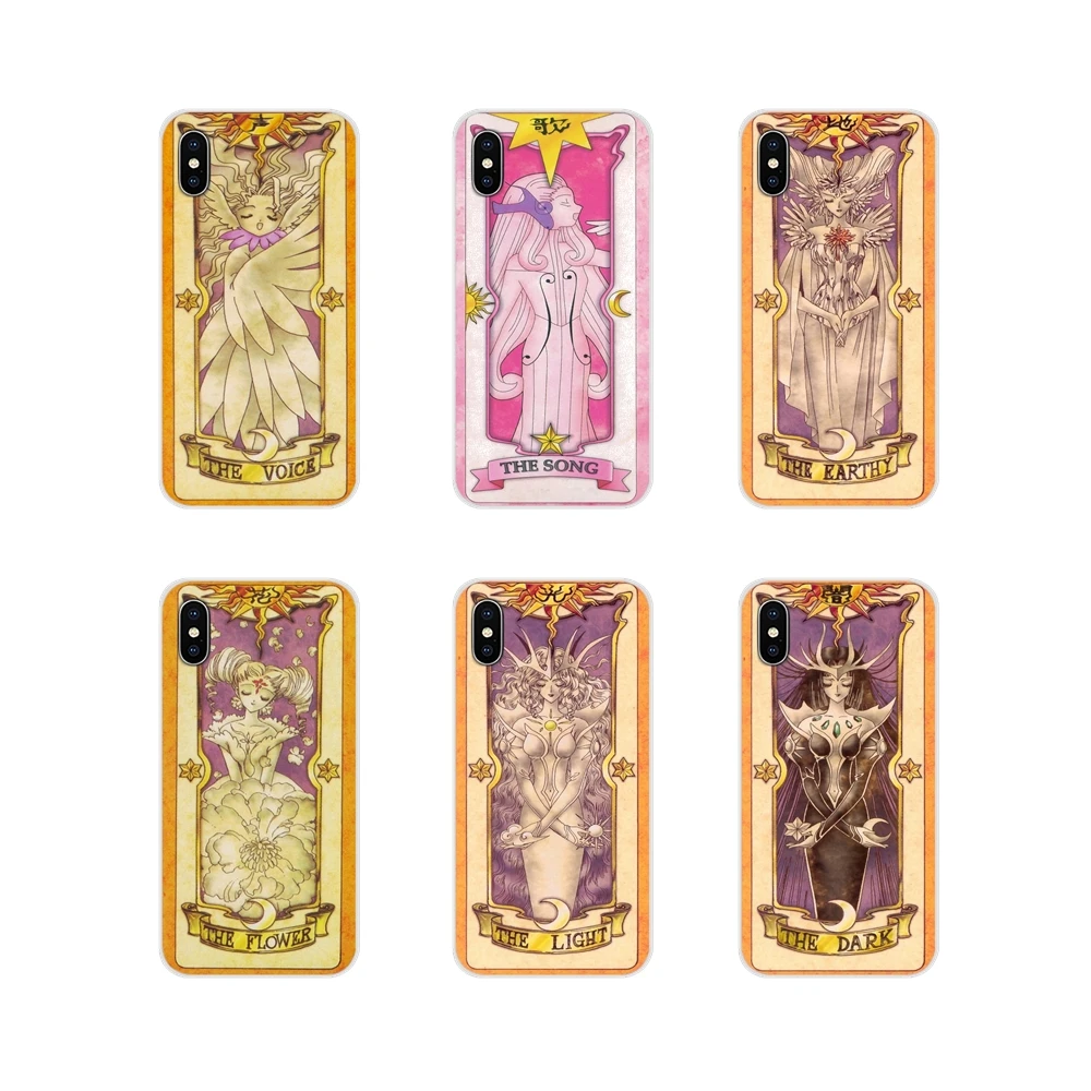 

For Xiaomi Mi6 A1 5X 6X Redmi Note 5 5A 4X 4A 4 3 Plus Pro pocophone F1 sakura card captor The Voice Card Accessories Skin Cover