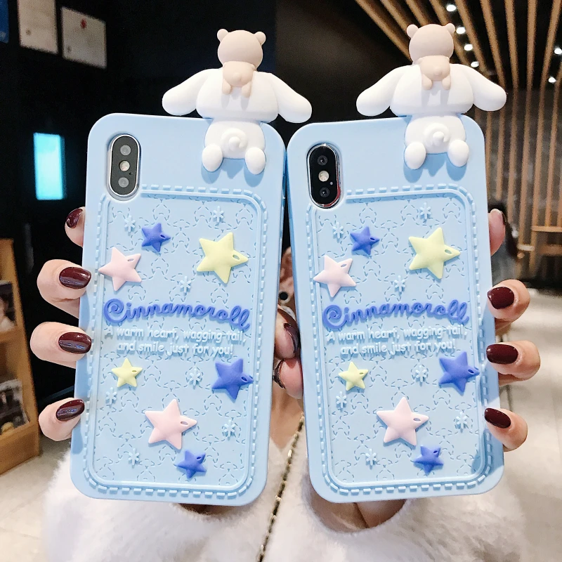 Для iphone XS max XR X 3D которая проигрывает мелодии из фильмов телефонный чехол s для 8plus