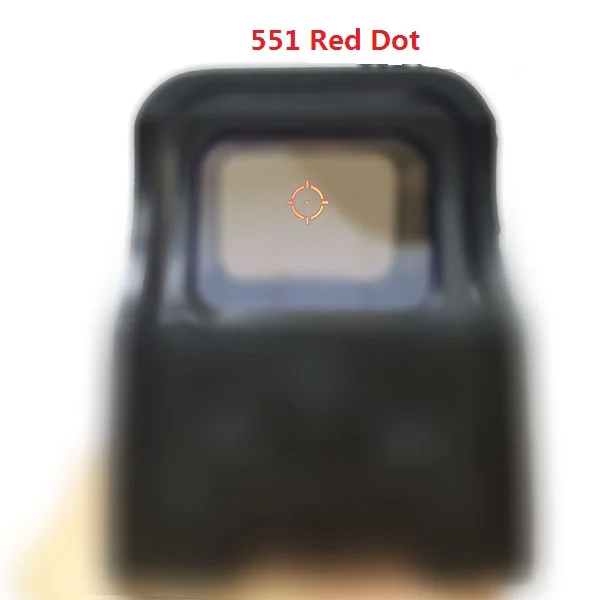 

Collimator Holographic Sight Red Dot Optic Sight Reflex Sight with 20mm Rail Mounts for Airsoft 5-0001