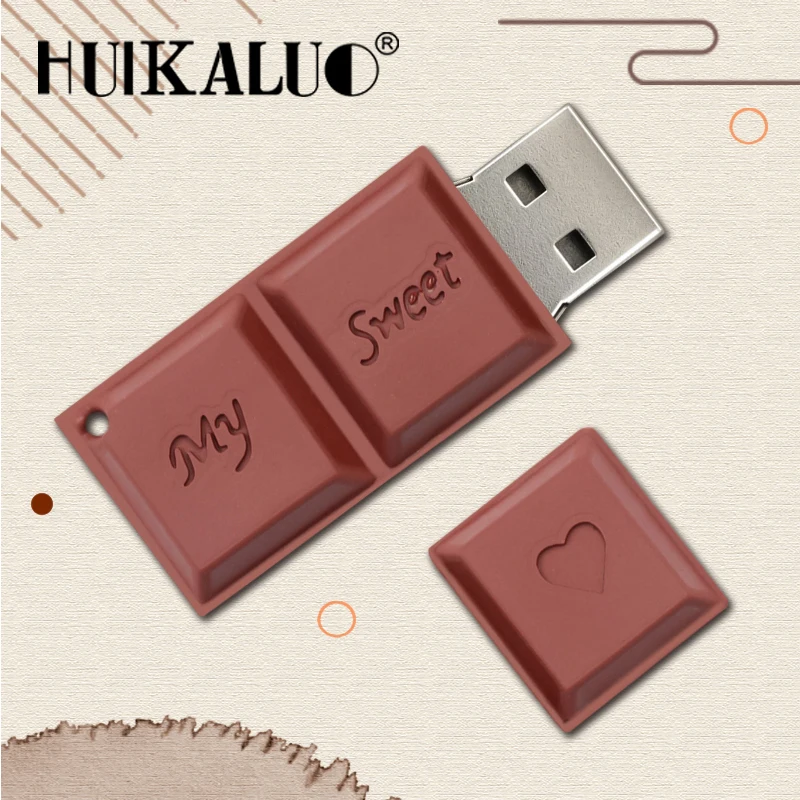 

Sweet Chocolate usb flash 64gb pen drive 32gb 16gb 8gb cartoon usb flash drive memory stick pendrive flash stick Creative Gifts