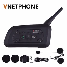 2017 new arrive Motorcycle bluetooth Helmet Headset 3.0 BT Wireless 1200M Distance Interphone for phone calls music