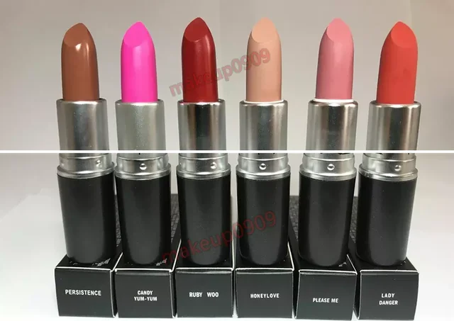 free shipping hot brand satin matte lipstick angel please me russian