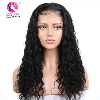 Eva Hair Full Lace Human Hair Wigs Pre Plucked Hairline With Baby Hair Curly Lace Wigs For Black Women Brazilian Remy Hair