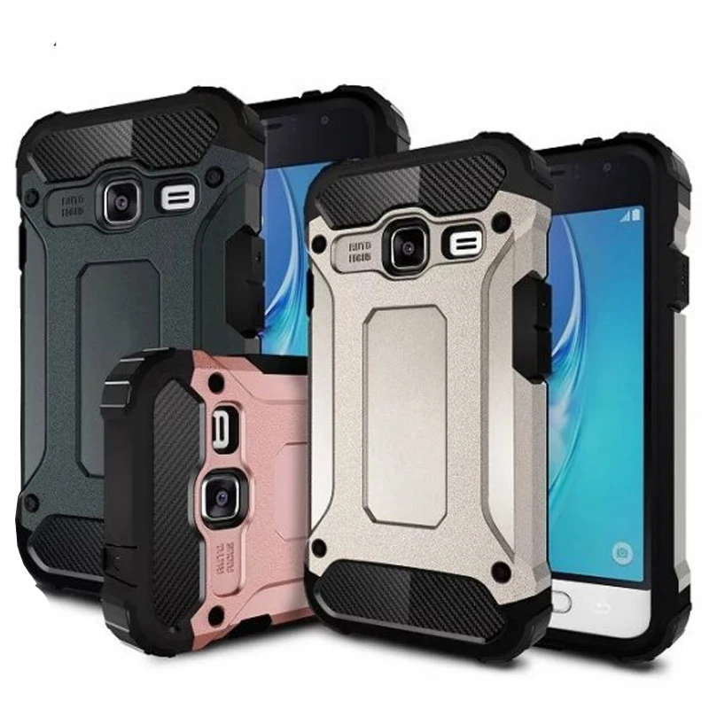 PC + TPU Hybird защитный чехол для samsung Galaxy J1 Mini J105F в пределах теплового излучения сетки