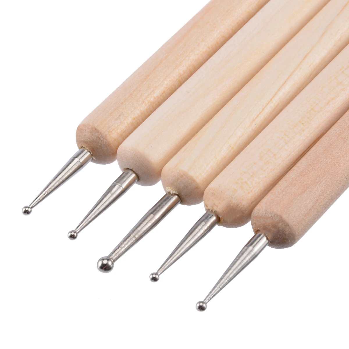 18pcs Clay Sculpting Carving Pottery Tools Polymer Modeling DIY Sculpture Slime Playdough Tool Embossing Nail Art Sculpting Tool