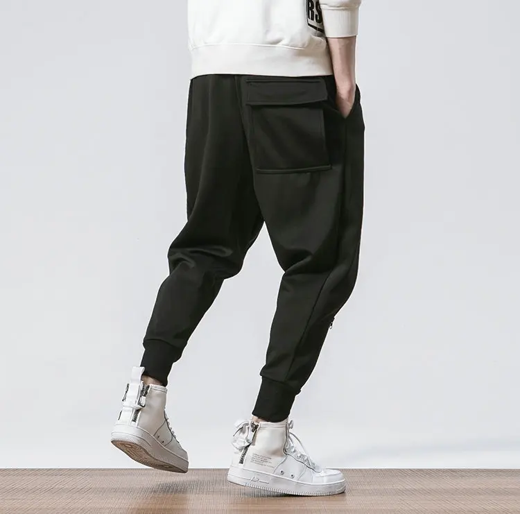 Mens Joggers Pants Baggy Hip Hop Japanese Fashion Streetwear Men Pants Casual Korean Street Style Harajuku Sweatpants Homme