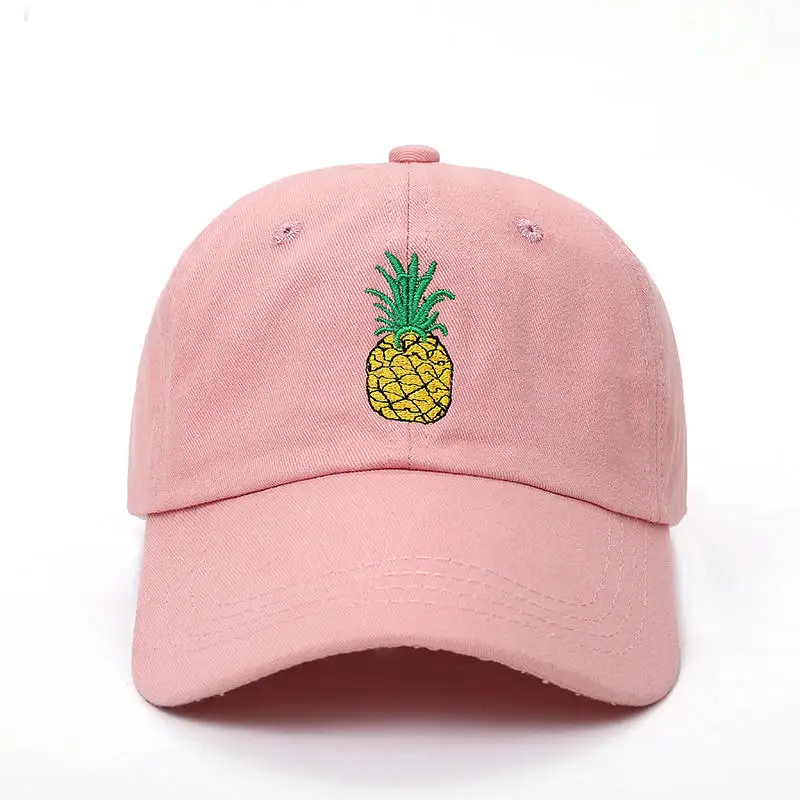 Men Pineapple Embroidery Baseball Cap